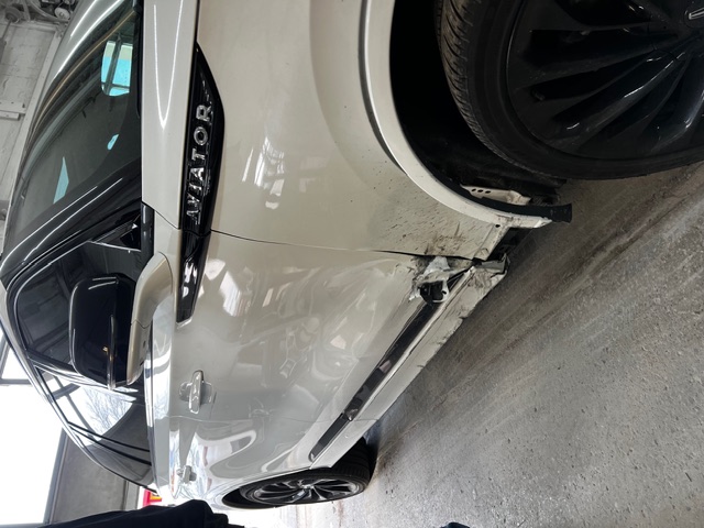 Auto B before repair